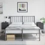 Mesitas de noche 2 uds acero negra 36x39x60,5 cm de , Mesitas de noche - Ref: Foro24-846459, Precio: 119,44 €, Descuento: %