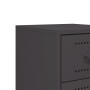 Mesitas de noche 2 uds acero negra 36x39x60,5 cm de , Mesitas de noche - Ref: Foro24-846459, Precio: 121,02 €, Descuento: %