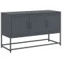 Mueble para TV de acero gris antracita 100,5x39x60,5 cm de , Muebles TV - Ref: Foro24-846478, Precio: 76,02 €, Descuento: %