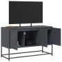 Mueble para TV de acero gris antracita 100,5x39x60,5 cm de , Muebles TV - Ref: Foro24-846478, Precio: 76,75 €, Descuento: %