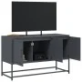 Mueble para TV de acero gris antracita 100,5x39x60,5 cm de , Muebles TV - Ref: Foro24-846478, Precio: 76,02 €, Descuento: %