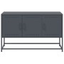 Mueble para TV de acero gris antracita 100,5x39x60,5 cm de , Muebles TV - Ref: Foro24-846478, Precio: 76,75 €, Descuento: %