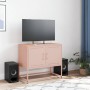 Mueble para TV de acero rosa 68,5x39x60,5 cm de , Muebles TV - Ref: Foro24-846471, Precio: 58,96 €, Descuento: %