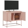 Mueble para TV de acero rosa 68,5x39x60,5 cm de , Muebles TV - Ref: Foro24-846471, Precio: 58,96 €, Descuento: %
