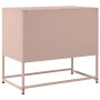 Mueble para TV de acero rosa 68,5x39x60,5 cm de , Muebles TV - Ref: Foro24-846471, Precio: 58,96 €, Descuento: %