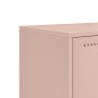 Mueble para TV de acero rosa 68,5x39x60,5 cm de , Muebles TV - Ref: Foro24-846471, Precio: 58,96 €, Descuento: %