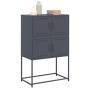 Aparador de acero gris antracita 68,5x38,5x107 cm de , Aparadores - Ref: Foro24-846484, Precio: 82,52 €, Descuento: %