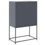 Anthracite grey steel sideboard 68.5x38.5x107 cm by , Sideboards - Ref: Foro24-846484, Price: 81,72 €, Discount: %