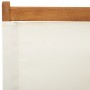 Sillas jardín plegables 4 uds tela madera maciza y tela crema de , Sillas de jardín - Ref: Foro24-3214637, Precio: 215,95 €, ...