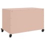 Mueble para TV acero laminado en frío rosa 68x39x43,5 cm de , Muebles TV - Ref: Foro24-846639, Precio: 66,40 €, Descuento: %