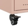 Mueble para TV acero laminado en frío rosa 68x39x43,5 cm de , Muebles TV - Ref: Foro24-846639, Precio: 66,40 €, Descuento: %