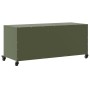 Mueble TV acero laminado en frío verde oliva 100,5x39x43,5 cm de , Muebles TV - Ref: Foro24-846666, Precio: 93,61 €, Descuent...