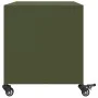 Mueble para TV acero laminado en frío verde oliva 68x39x43,5 cm de , Muebles TV - Ref: Foro24-846672, Precio: 55,14 €, Descue...
