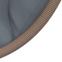 Silla colgante huevo con soporte ratán y acero gris claro de , Balancines de jardín - Ref: Foro24-4007406, Precio: 226,49 €, ...
