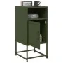 Mesita de noche acero verde oliva 36x39x78 cm de , Mesitas de noche - Ref: Foro24-846574, Precio: 70,46 €, Descuento: %