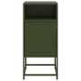Mesita de noche acero verde oliva 36x39x78 cm de , Mesitas de noche - Ref: Foro24-846574, Precio: 71,45 €, Descuento: %