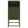 Mesita de noche acero verde oliva 36x39x78 cm de , Mesitas de noche - Ref: Foro24-846574, Precio: 70,46 €, Descuento: %