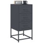 Mesitas de noche 2 unidades acero gris antracita 36x39x78 cm de , Mesitas de noche - Ref: Foro24-846583, Precio: 120,75 €, De...