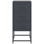 Mesitas de noche 2 unidades acero gris antracita 36x39x78 cm de , Mesitas de noche - Ref: Foro24-846583, Precio: 120,75 €, De...