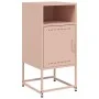 Mesitas de noche 2 unidades acero rosa 36x39x78 cm de , Mesitas de noche - Ref: Foro24-846569, Precio: 84,06 €, Descuento: %