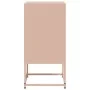 Mesitas de noche 2 unidades acero rosa 36x39x78 cm de , Mesitas de noche - Ref: Foro24-846569, Precio: 84,06 €, Descuento: %