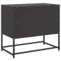 Mueble para TV de acero negro 68x39x60,5 cm de , Muebles TV - Ref: Foro24-846548, Precio: 64,43 €, Descuento: %