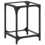 Mesa de centro superficie vidrio transparente acero 30x30x40 cm de , Mesas de centro - Ref: Foro24-845954, Precio: 29,27 €, D...