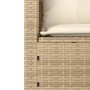 Juego de sofás de jardín con cojines beige 3 pzas ratán PE de , Sofás de exterior - Ref: Foro24-365461, Precio: 214,85 €, Des...