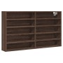 Vitrina de madera de ingeniería marrón roble 100x15x58 cm de , Estantes y estanterías - Ref: Foro24-847932, Precio: 56,86 €, ...