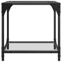 Mesas de centro 2 uds vidrio transparente y acero 40x40x40 cm de , Mesas de centro - Ref: Foro24-845963, Precio: 51,51 €, Des...