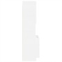 Juego muebles de baño 4 pzas madera contrachapada blanco brillo de , Muebles de baño - Ref: Foro24-3308540, Precio: 218,83 €,...
