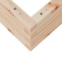 Jardinera de madera maciza de pino 70x70x23 cm de , Maceteros y jardineras - Ref: Foro24-847193, Precio: 73,69 €, Descuento: %