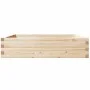 Jardinera de madera maciza de pino 100x100x23 cm de , Maceteros y jardineras - Ref: Foro24-847208, Precio: 79,38 €, Descuento: %