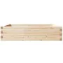 Jardinera de madera maciza de pino 100x100x23 cm de , Maceteros y jardineras - Ref: Foro24-847208, Precio: 79,38 €, Descuento: %