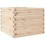 Jardinera de madera maciza de pino 60x60x45,5 cm de , Maceteros y jardineras - Ref: Foro24-847248, Precio: 93,23 €, Descuento: %