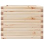 Jardinera de madera maciza de pino 60x60x45,5 cm de , Maceteros y jardineras - Ref: Foro24-847248, Precio: 94,14 €, Descuento: %