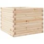 Jardinera de madera maciza de pino 60x60x45,5 cm de , Maceteros y jardineras - Ref: Foro24-847248, Precio: 93,23 €, Descuento: %