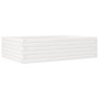 Jardinera de madera maciza de pino blanco 90x60x23 cm de , Maceteros y jardineras - Ref: Foro24-847234, Precio: 74,81 €, Desc...