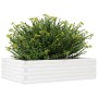 Jardinera de madera maciza de pino blanco 90x60x23 cm de , Maceteros y jardineras - Ref: Foro24-847234, Precio: 74,81 €, Desc...