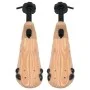 Hormas de zapato 2 pares madera maciza de pino número 36-40 de vidaXL, Hormas y ensanchadores de zapatos - Ref: Foro24-30172,...