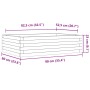 Jardinera madera maciza de abeto Douglas 90x60x23 cm de , Maceteros y jardineras - Ref: Foro24-847236, Precio: 66,50 €, Descu...