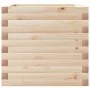 Jardinera de madera maciza de pino 50x50x45,5 cm de , Maceteros y jardineras - Ref: Foro24-847243, Precio: 79,39 €, Descuento: %