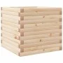 Jardinera de madera maciza de pino 50x50x45,5 cm de , Maceteros y jardineras - Ref: Foro24-847243, Precio: 79,39 €, Descuento: %