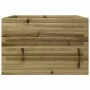 Jardinera de madera de pino impregnada 70x70x45,5 cm de , Maceteros y jardineras - Ref: Foro24-847257, Precio: 114,03 €, Desc...
