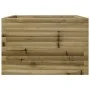 Jardinera de madera de pino impregnada 70x70x45,5 cm de , Maceteros y jardineras - Ref: Foro24-847257, Precio: 114,03 €, Desc...