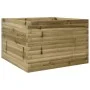 Jardinera de madera de pino impregnada 70x70x45,5 cm de , Maceteros y jardineras - Ref: Foro24-847257, Precio: 114,03 €, Desc...