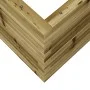 Jardinera de madera de pino impregnada 70x70x45,5 cm de , Maceteros y jardineras - Ref: Foro24-847257, Precio: 114,03 €, Desc...
