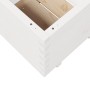 Jardinera madera maciza de pino blanco 60x60x49,5 cm de , Maceteros y jardineras - Ref: Foro24-847359, Precio: 155,19 €, Desc...