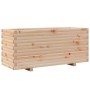 Jardinera madera maciza de pino 110x40x49,5 cm de , Maceteros y jardineras - Ref: Foro24-847378, Precio: 128,87 €, Descuento: %