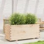 Jardinera madera maciza de pino 110x40x49,5 cm de , Maceteros y jardineras - Ref: Foro24-847378, Precio: 127,56 €, Descuento: %